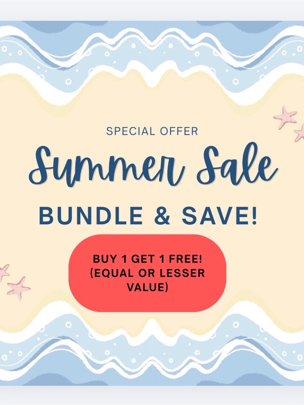Labor Day Sale! BOGO